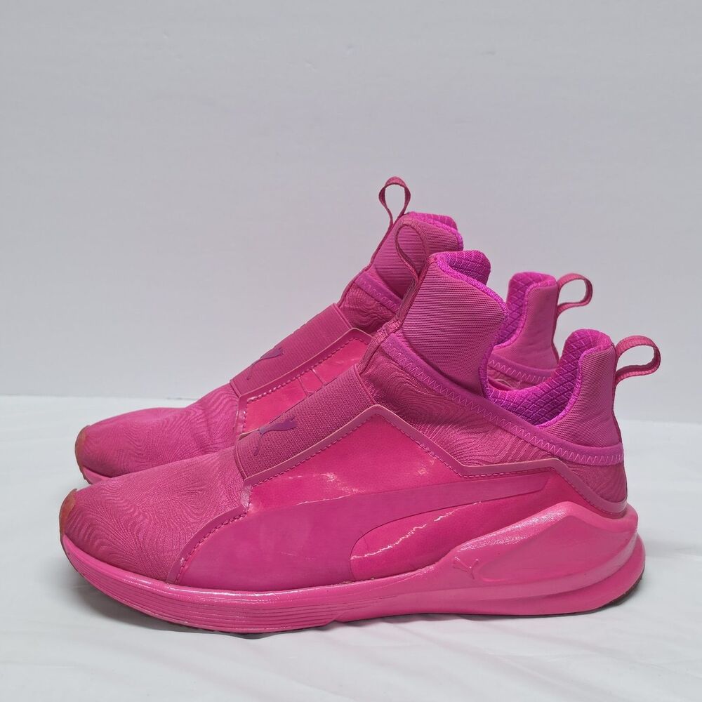 Puma Fierce Hot Pink Slip On Sneakers Women's Size 9 Art. 18973802